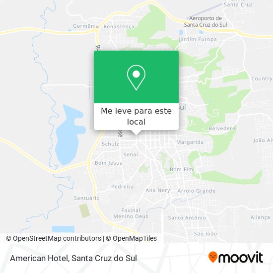American Hotel mapa