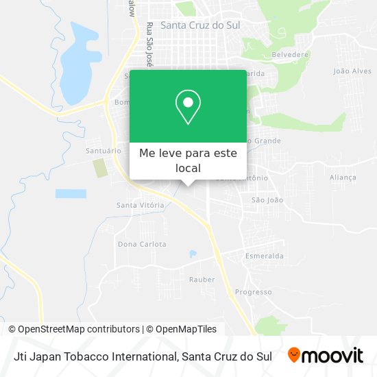 Jti Japan Tobacco International mapa
