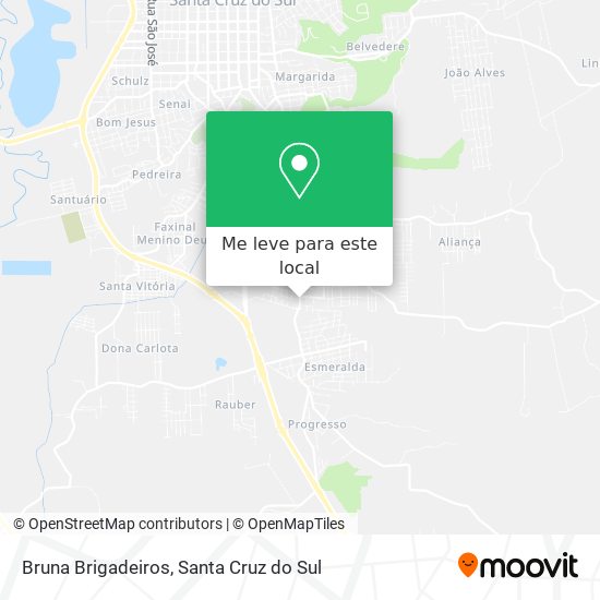 Bruna Brigadeiros mapa