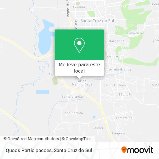 Quoos Participacoes mapa