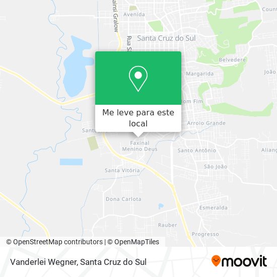 Vanderlei Wegner mapa