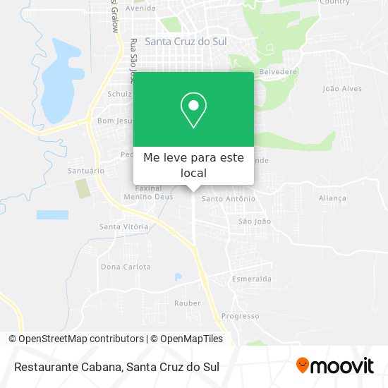 Restaurante Cabana mapa