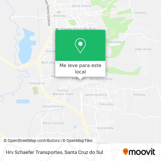 Hrv Schaefer Transportes mapa