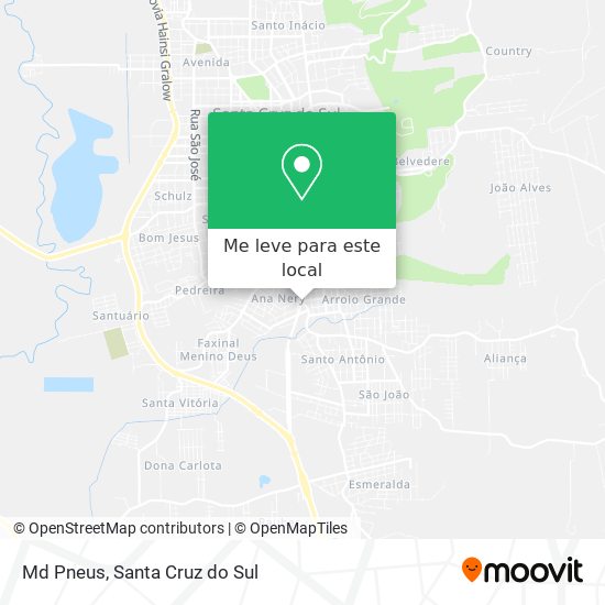 Md Pneus mapa