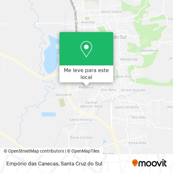Empório das Canecas mapa