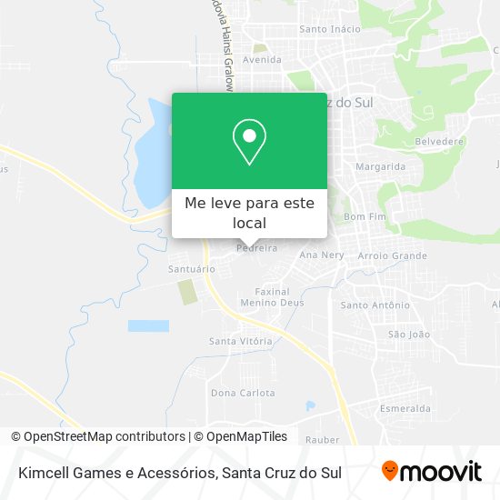 Kimcell Games e Acessórios mapa