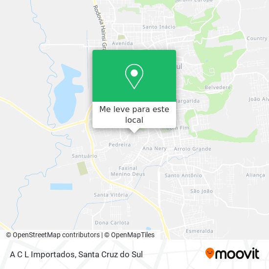 A C L Importados mapa