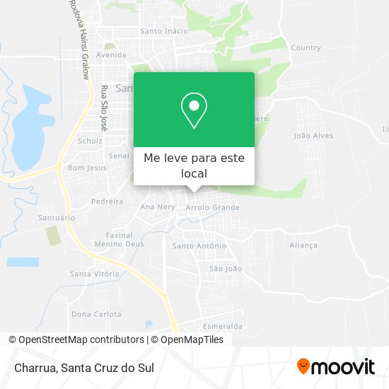 Charrua mapa