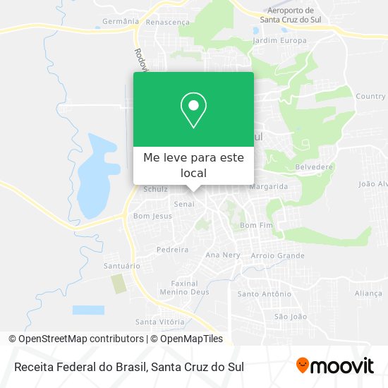 Receita Federal do Brasil mapa