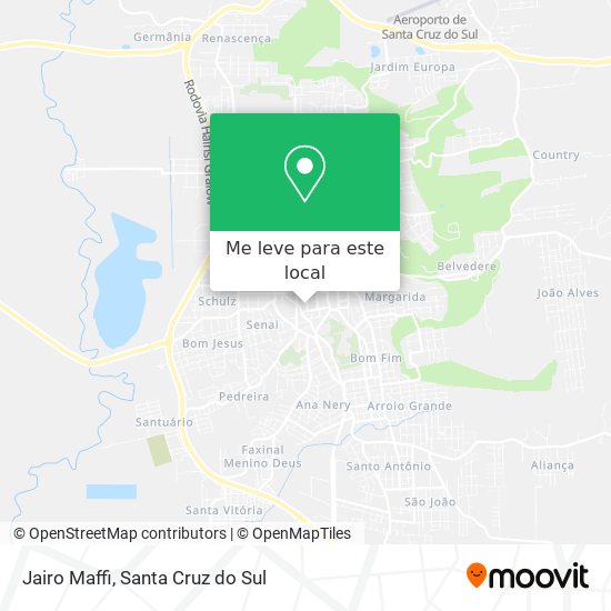 Jairo Maffi mapa