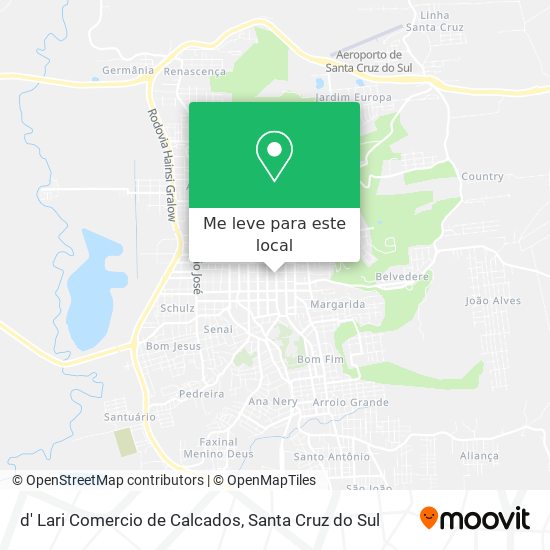 d' Lari Comercio de Calcados mapa