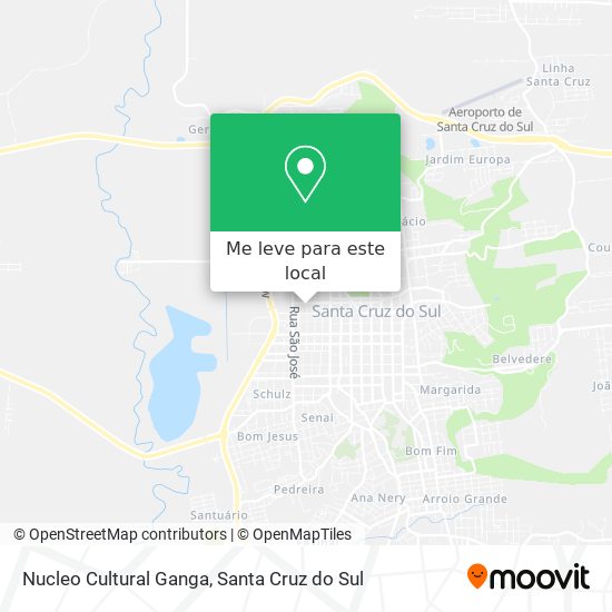Nucleo Cultural Ganga mapa