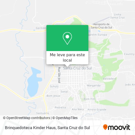 Brinquedoteca Kinder Haus mapa