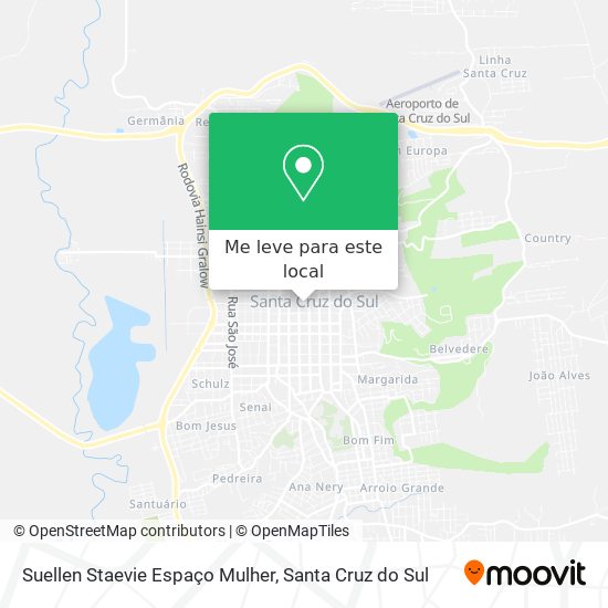 Suellen Staevie Espaço Mulher mapa