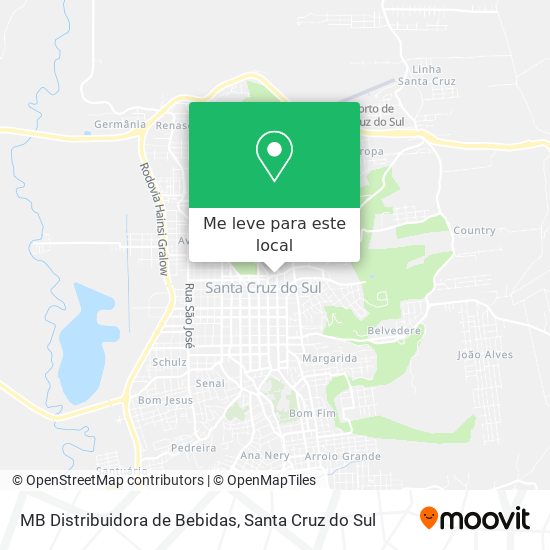 MB Distribuidora de Bebidas mapa