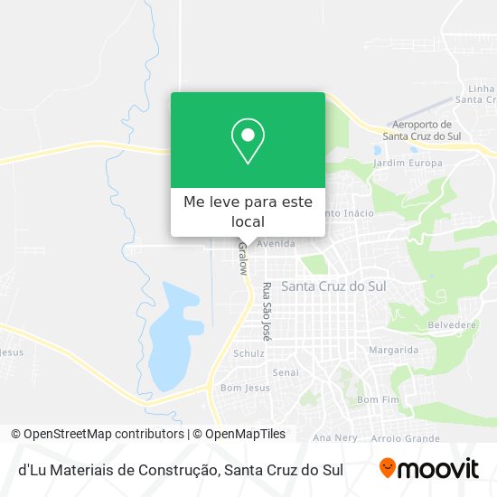 d'Lu Materiais de Construção mapa