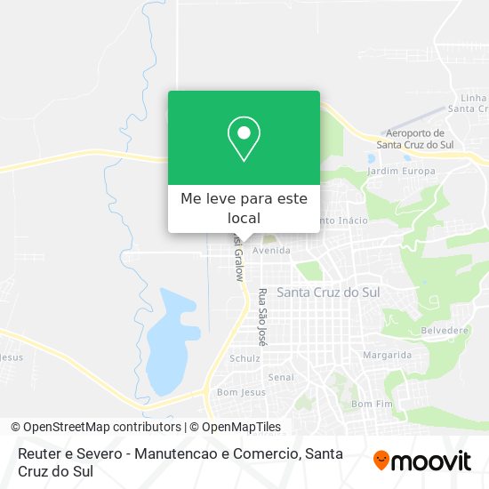 Reuter e Severo - Manutencao e Comercio mapa