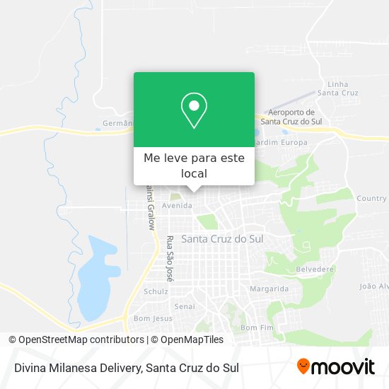 Divina Milanesa Delivery mapa