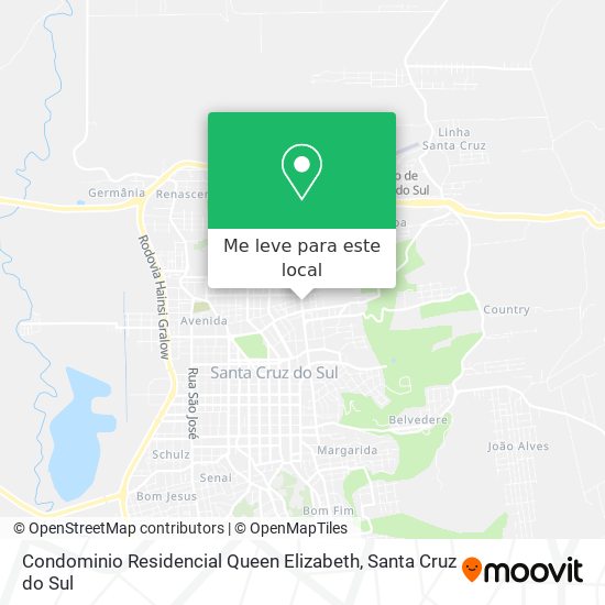 Condominio Residencial Queen Elizabeth mapa