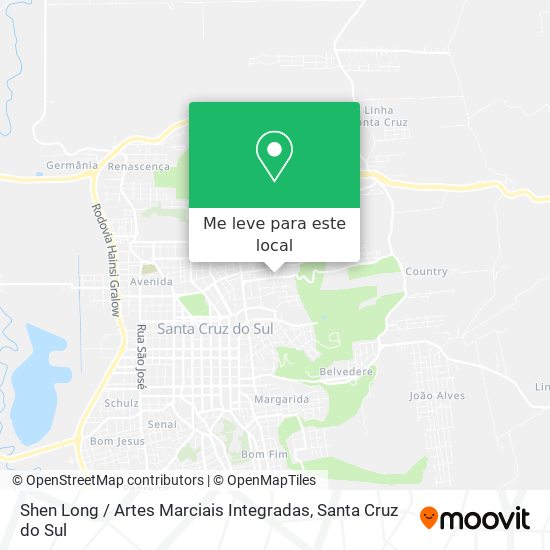Shen Long / Artes Marciais Integradas mapa