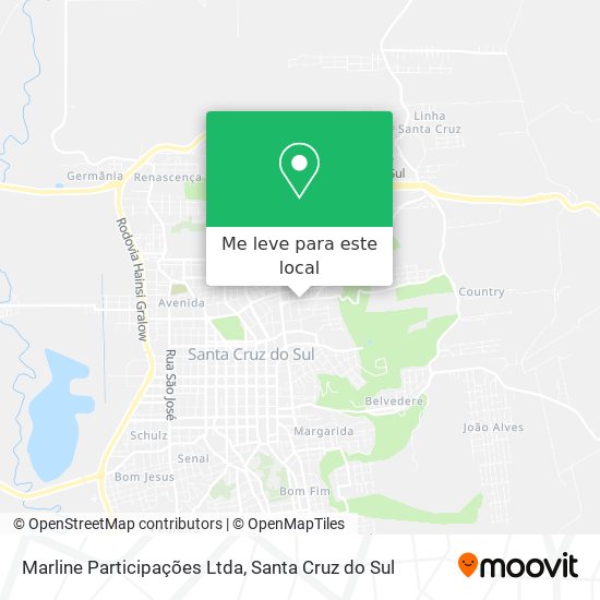 Marline Participações Ltda mapa