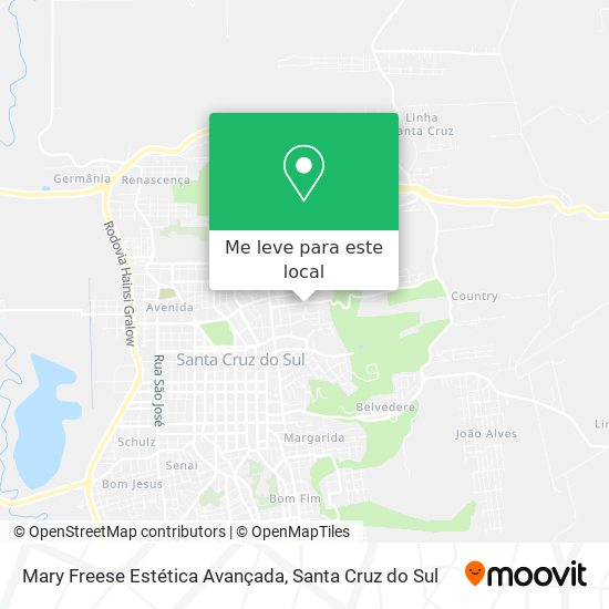 Mary Freese Estética Avançada mapa