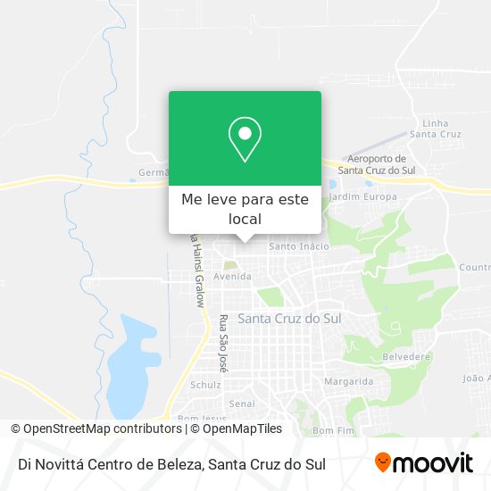 Di Novittá Centro de Beleza mapa
