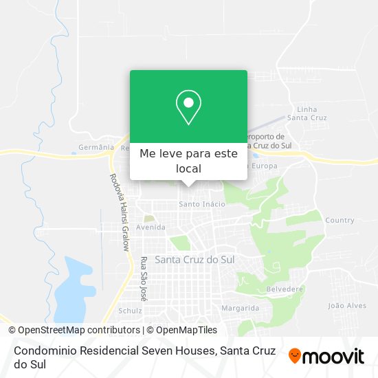 Condominio Residencial Seven Houses mapa