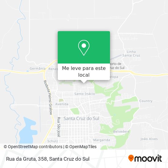 Rua da Gruta, 358 mapa
