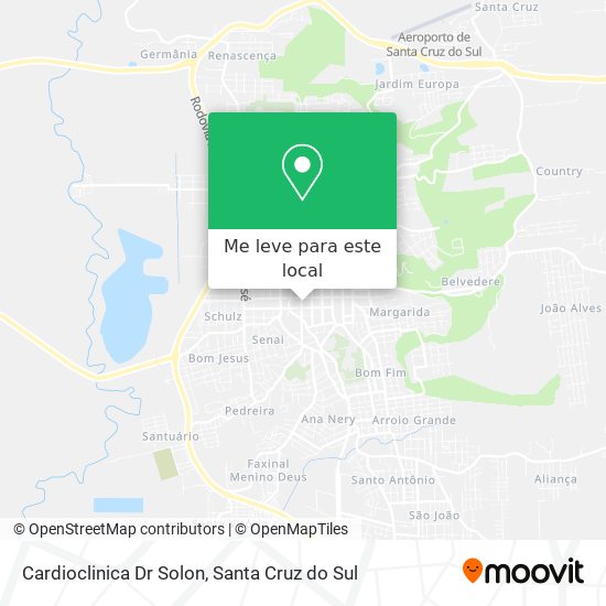 Cardioclinica Dr Solon mapa