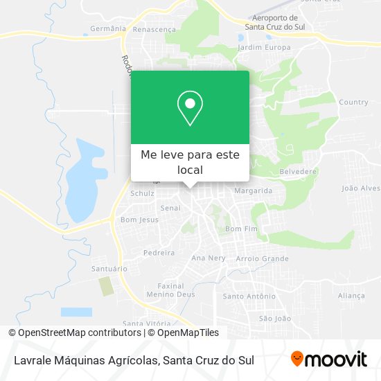 Lavrale Máquinas Agrícolas mapa