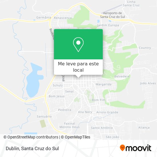 Dublin mapa