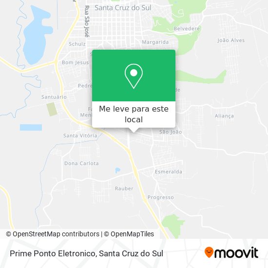 Prime Ponto Eletronico mapa