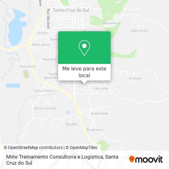 Mdw Treinamento Consultoria e Logistica mapa