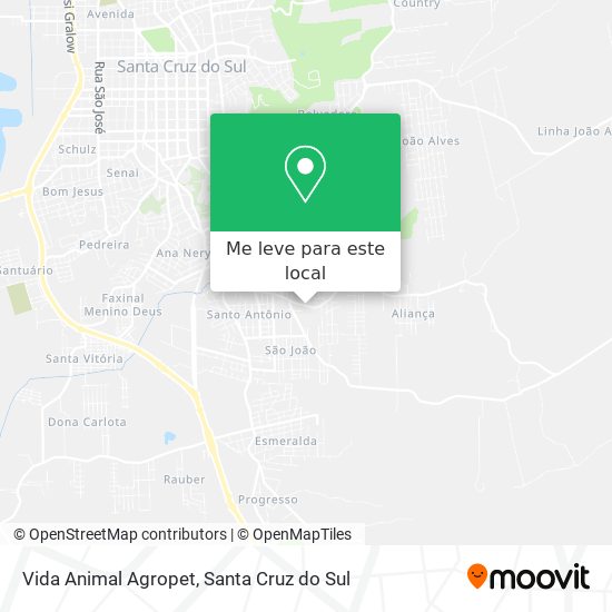 Vida Animal Agropet mapa