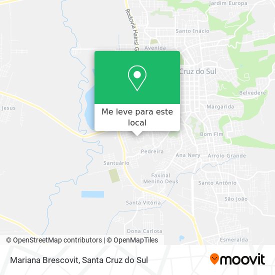Mariana Brescovit mapa