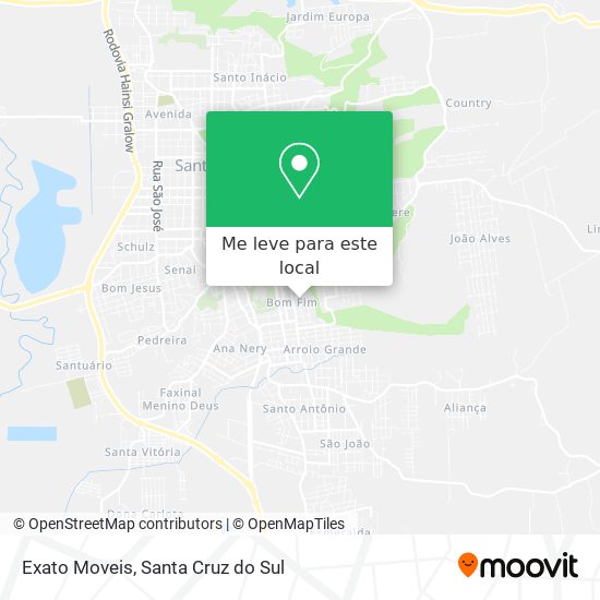 Exato Moveis mapa