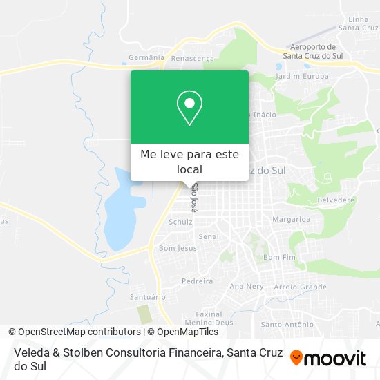 Veleda & Stolben Consultoria Financeira mapa