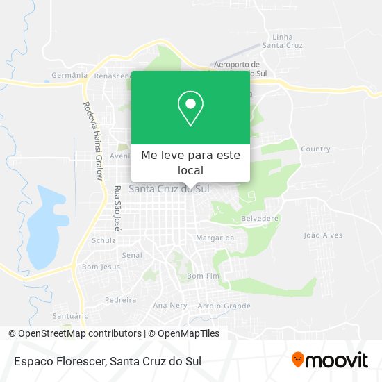 Espaco Florescer mapa