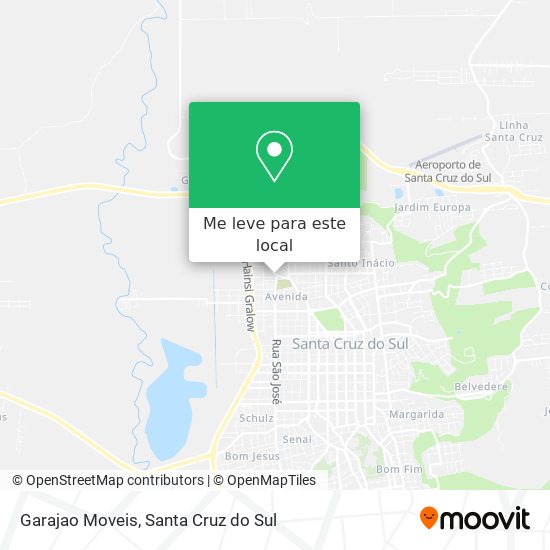 Garajao Moveis mapa