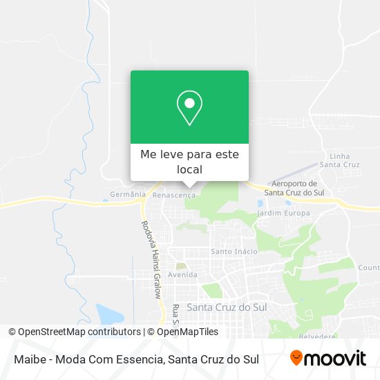 Maibe - Moda Com Essencia mapa