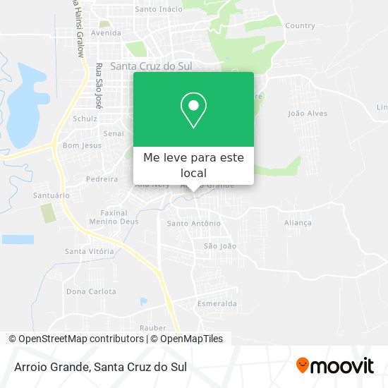 Arroio Grande mapa