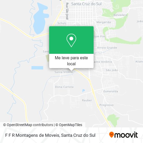 F F R Montagens de Moveis mapa