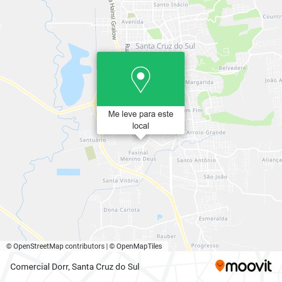 Comercial Dorr mapa