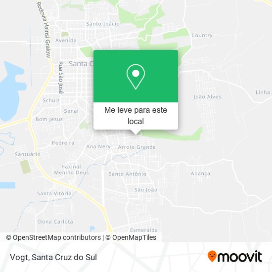 Vogt mapa