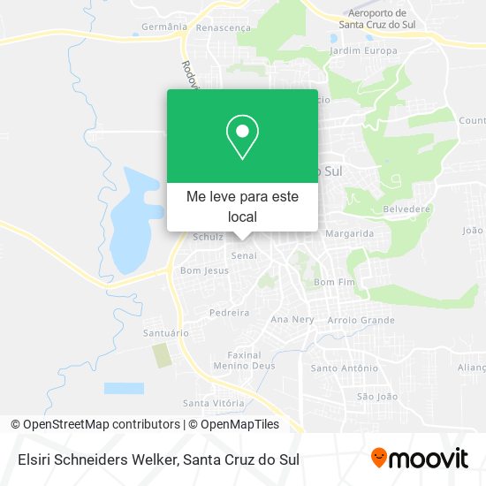 Elsiri Schneiders Welker mapa