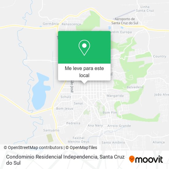 Condominio Residencial Independencia mapa