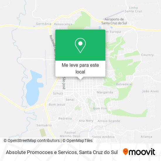 Absolute Promocoes e Servicos mapa