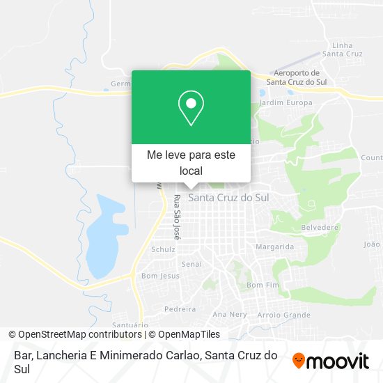 Bar, Lancheria E Minimerado Carlao mapa