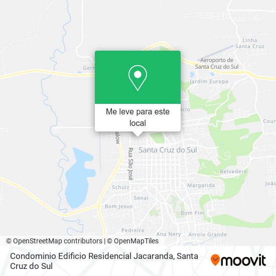 Condominio Edificio Residencial Jacaranda mapa
